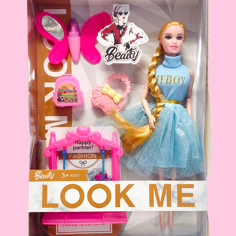 MUÑECA CON ACCESORIOS HS565A 1