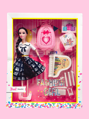 MUÑECA CON ACCESORIOS HS655B