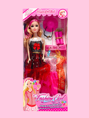 MUÑECA CON ACCESORIOS L881B