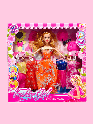 MUÑECA CON ACCESORIOS L886B