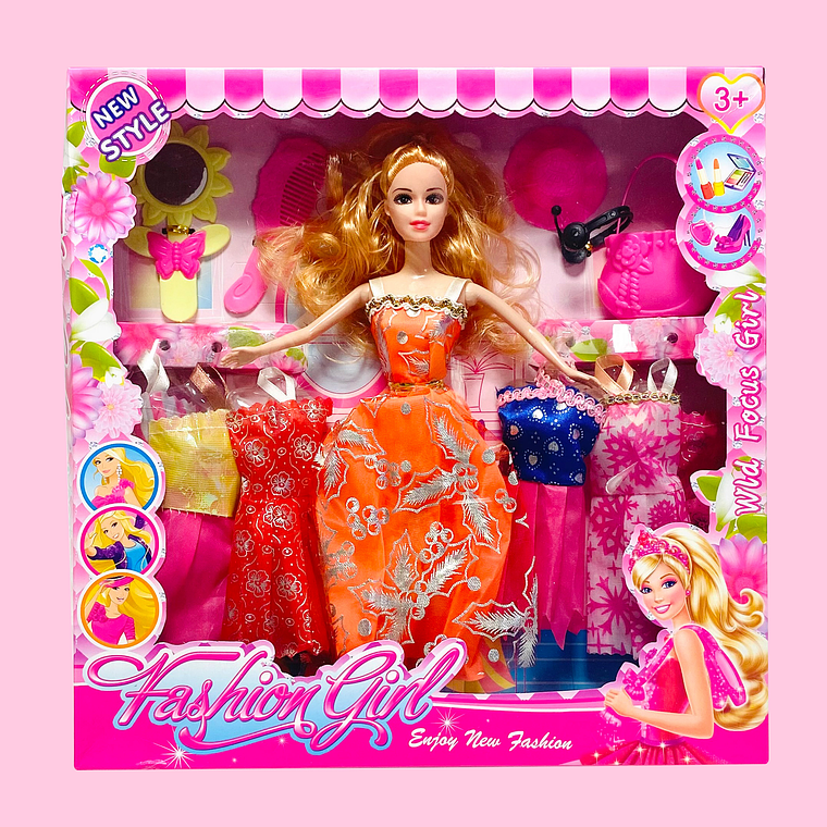 MUÑECA CON ACCESORIOS L886B 1