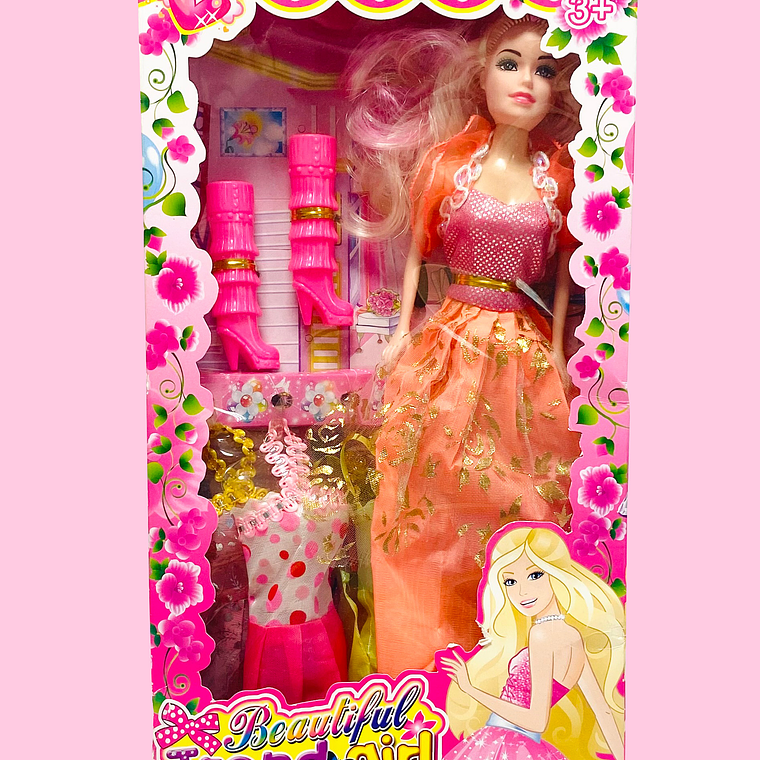 MUÑECA CON ACCESORIOS Q26-3 1