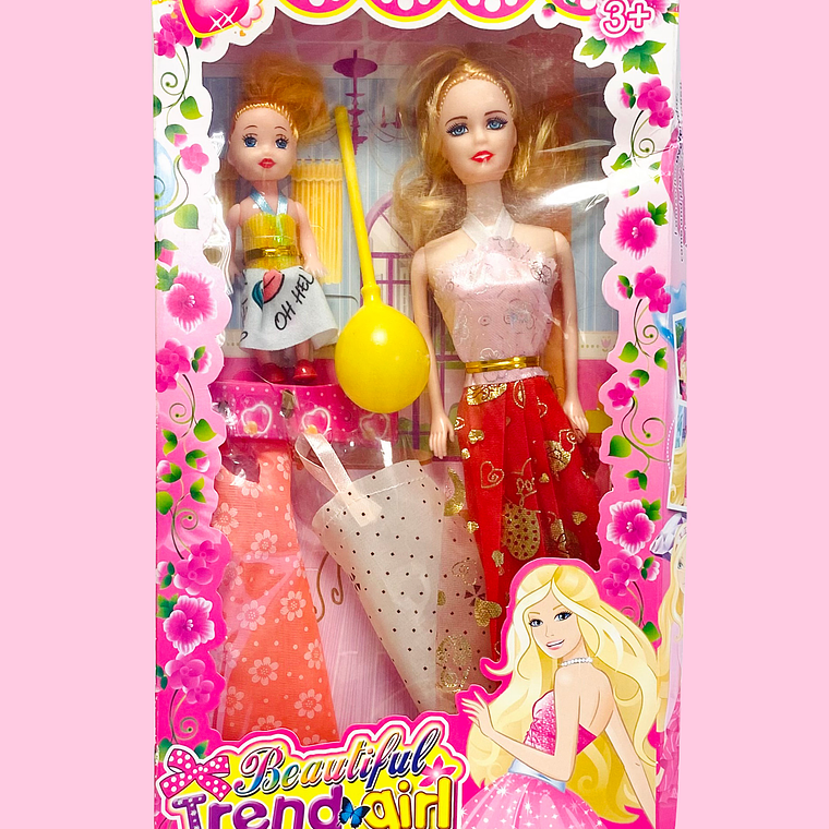 MUÑECA CON ACCESORIOS Q26C 1