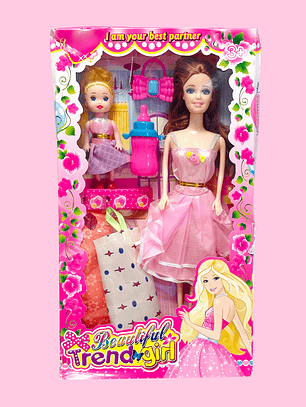 MUÑECA CON ACCESORIOS Q26F