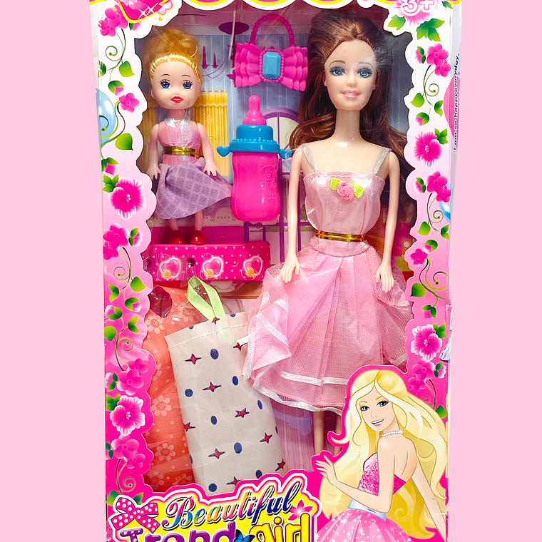 MUÑECA CON ACCESORIOS Q26F 1