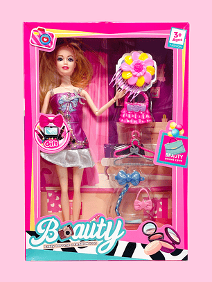 MUÑECA CON ACCESORIOS SY8822C