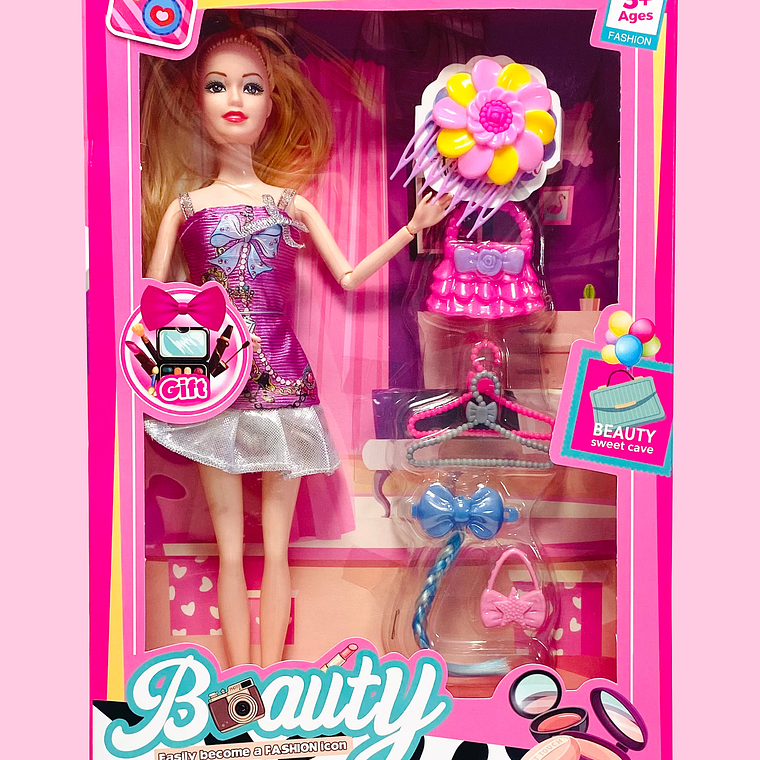 MUÑECA CON ACCESORIOS SY8822C 1