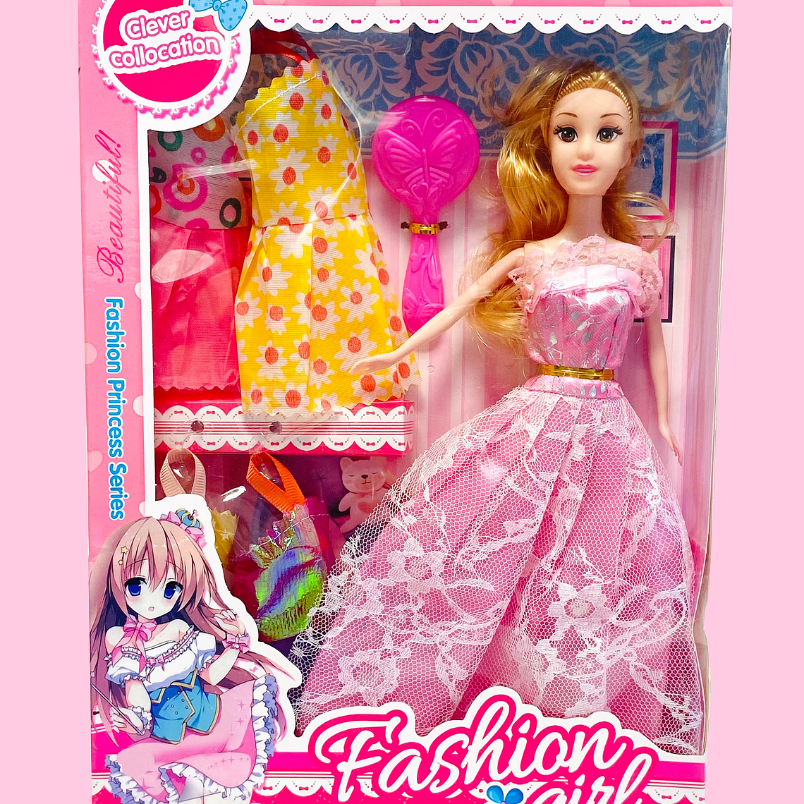 MUÑECA CON ACCESORIOS XF923 1