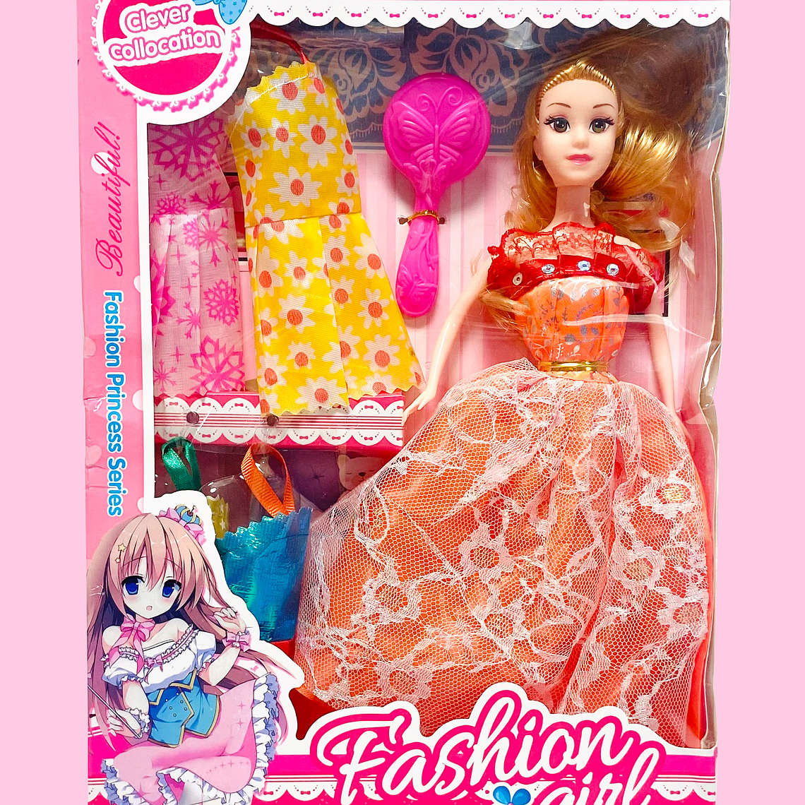 MUÑECA CON ACCESORIOS XF923 2