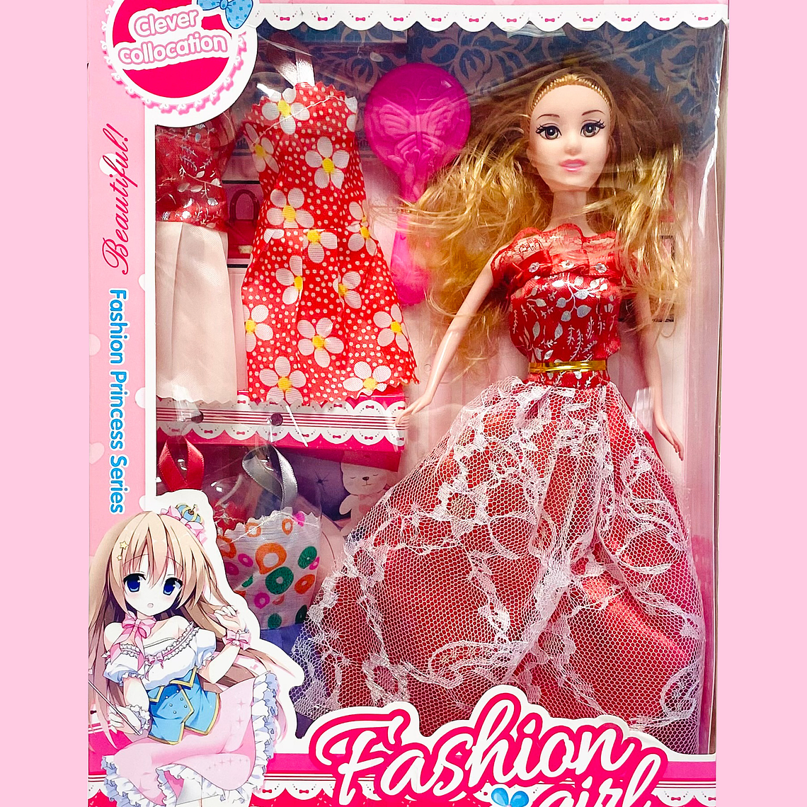 MUÑECA CON ACCESORIOS XF923 3