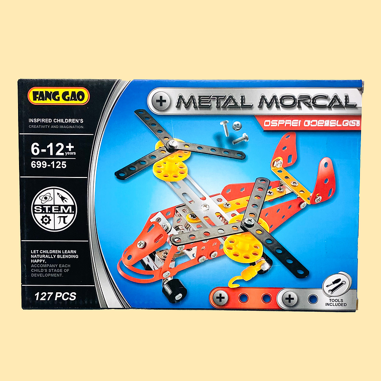 HELICÓPTERO ARMABLE SJ699-125 1