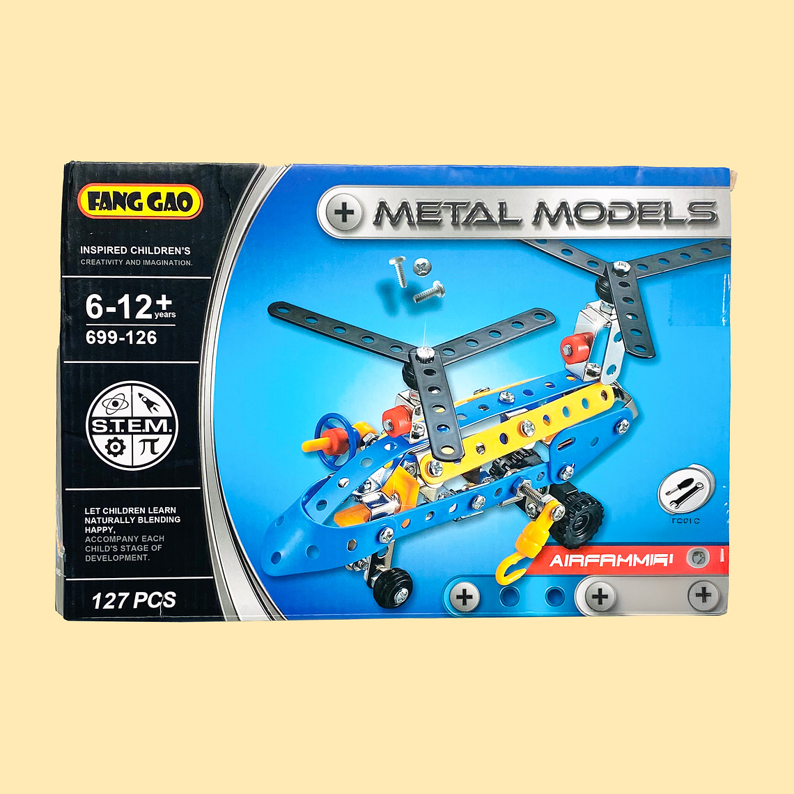 HELICÓPTERO ARMABLE SJ699-126 1