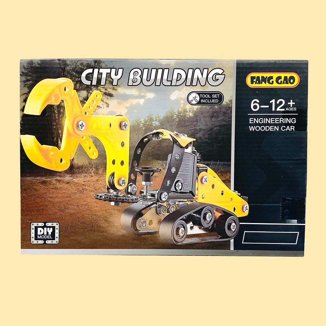 EXCAVADORA CON PINZA PARA ARMAR SJ699-141D 1