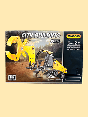 EXCAVADORA CON PINZA PARA ARMAR SJ699-141D