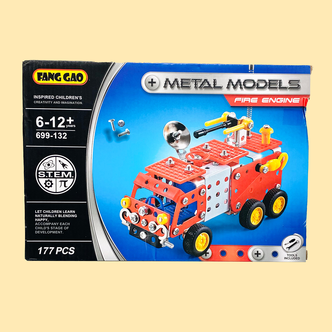 CAMIÓN BOMBEROS ARMABLE SJ699-132 1