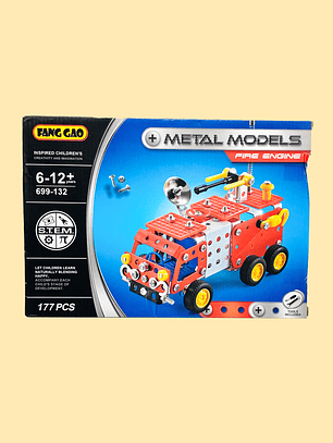 CAMIÓN BOMBEROS ARMABLE SJ699-132