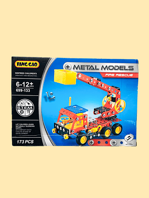 CAMIÓN BOMBEROS ARMABLE SJ699-133