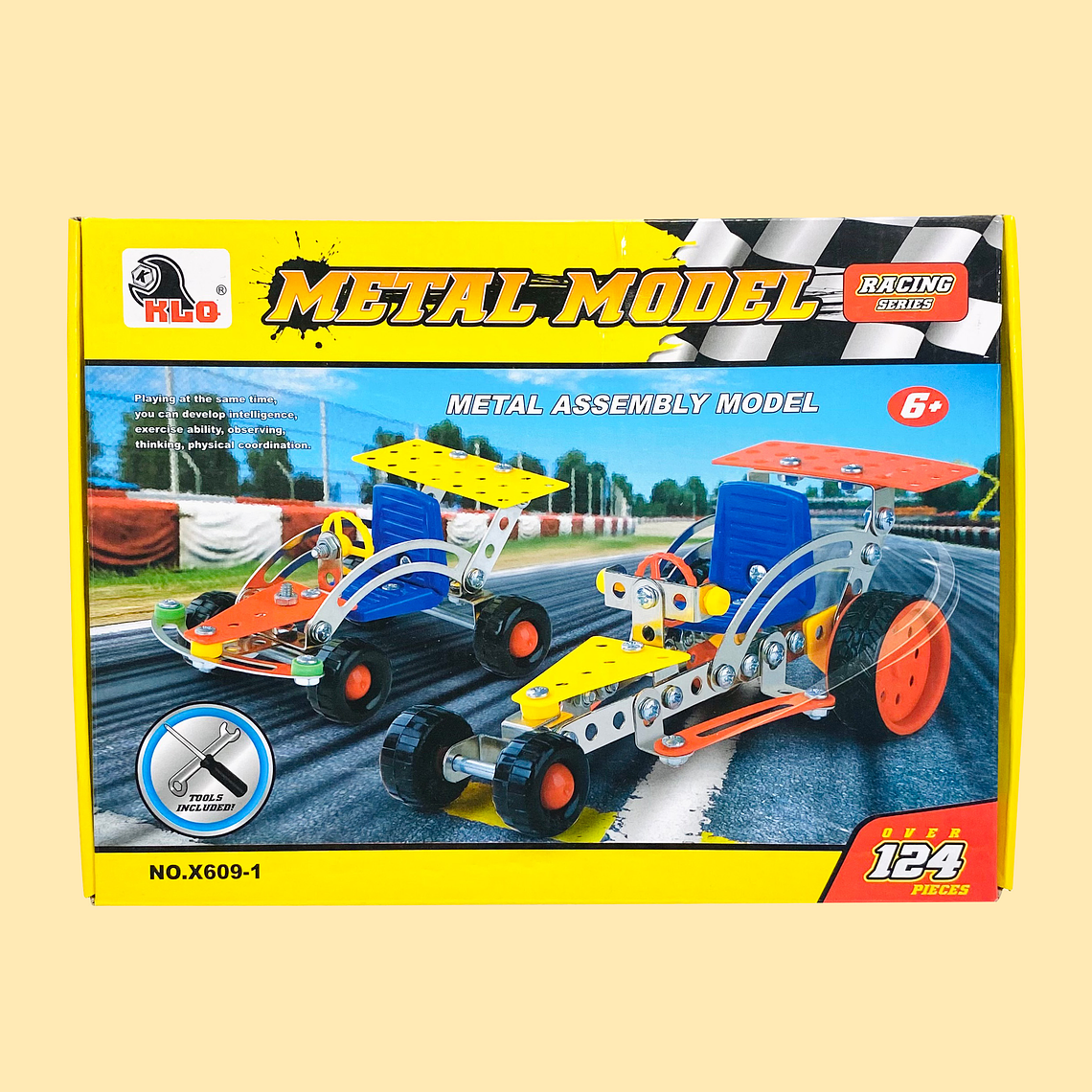 CARRO DE CARRERA ARMABLE X609-1 1