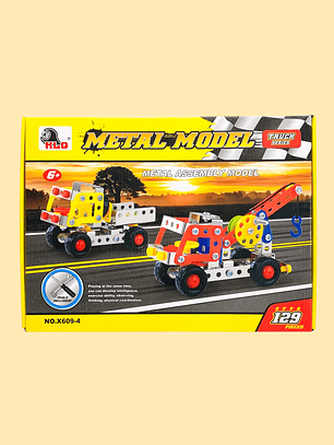 CARROS CONSTRUCCIÓN ARMABLES X609-4