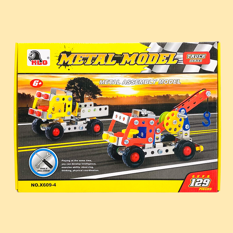 CARROS CONSTRUCCIÓN ARMABLES X609-4 1