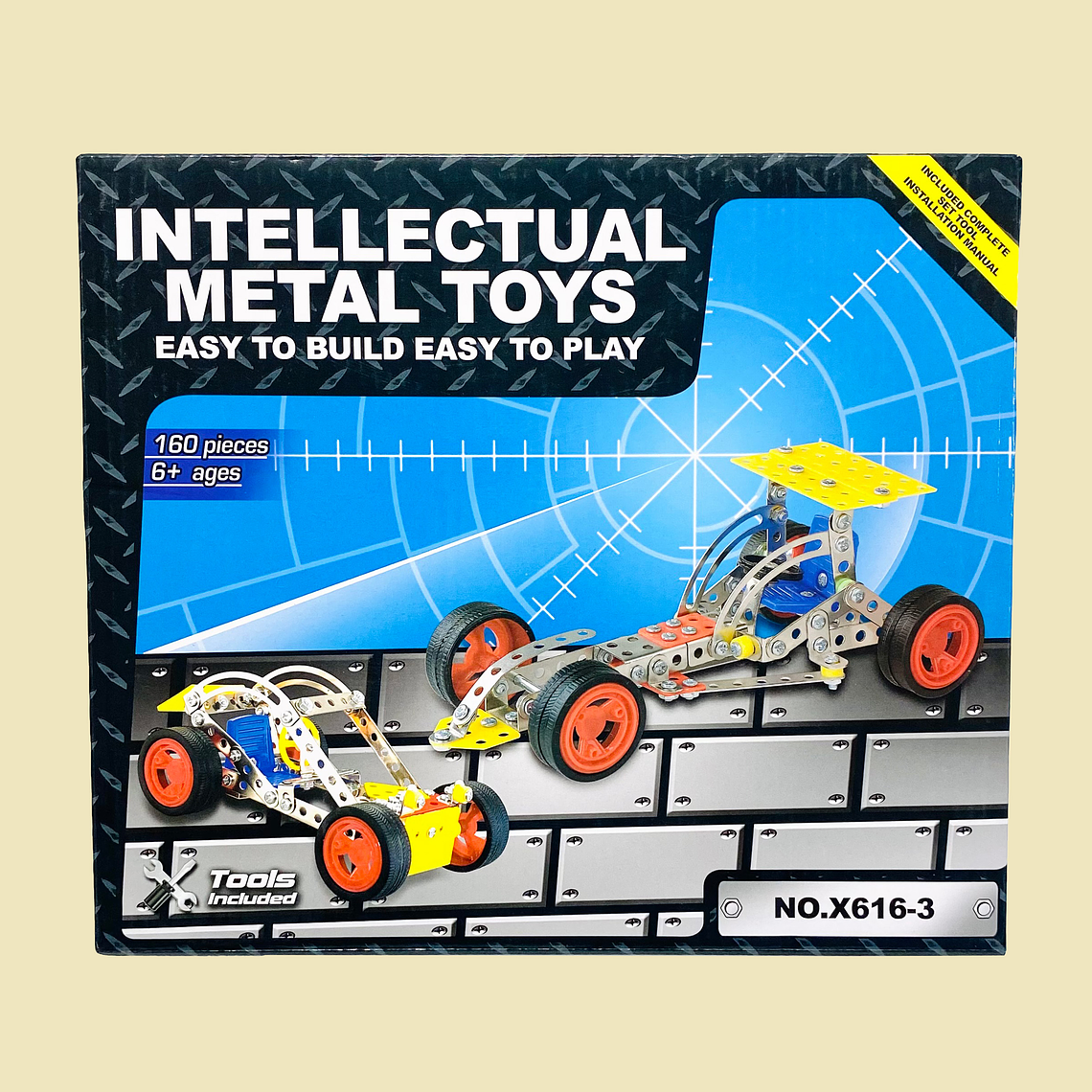 CARRO DE CARRERA ARMABLE X616-3 1