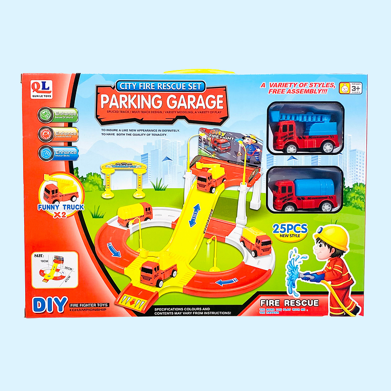 PISTA Y ESTACIÓN DE CARROS P40 1