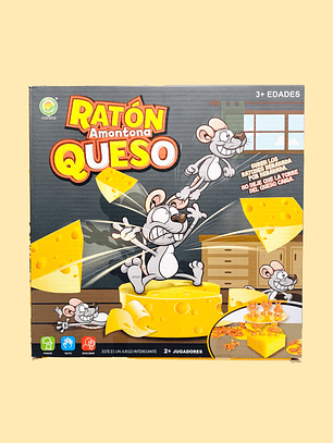 RATÓN AMONTONA QUESO QY0026A