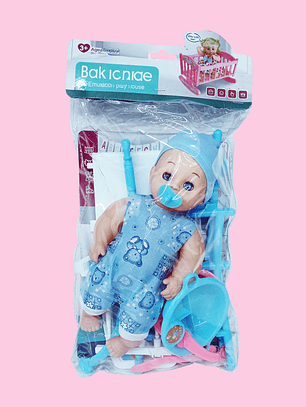 MUÑECO CON CUNA 004-22