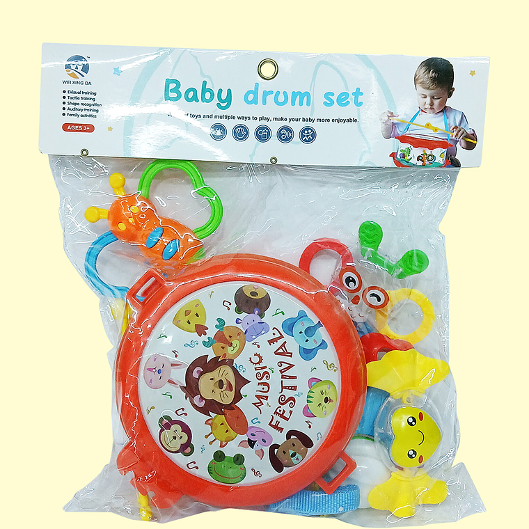 TAMBOR Y SONAJEROS A883 1
