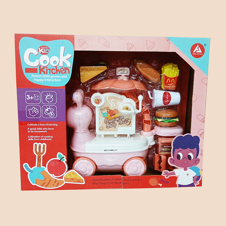 CARRITO DE COMIDAS HJ309C 1