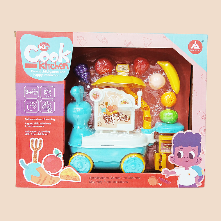 CARRITO DE COMIDAS HJ309D 1