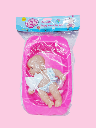 BEBÉ EN BAÑERA 0912C-18