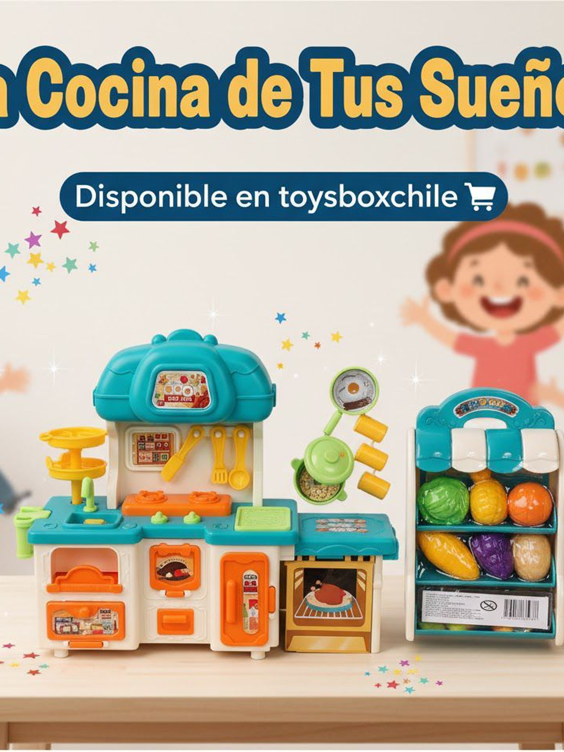 Set de Cocina Juguete Infantil - My Kitchen Menú 1