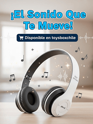 Audífonos Wireless Blanco - Manos Libres Niño