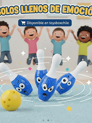 Set Bowling Niños - Azul