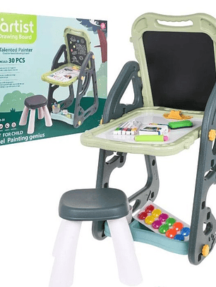 Pizarra 2 en 1 magnética/tiza  !Deja que la creatividad llegue mas allá!