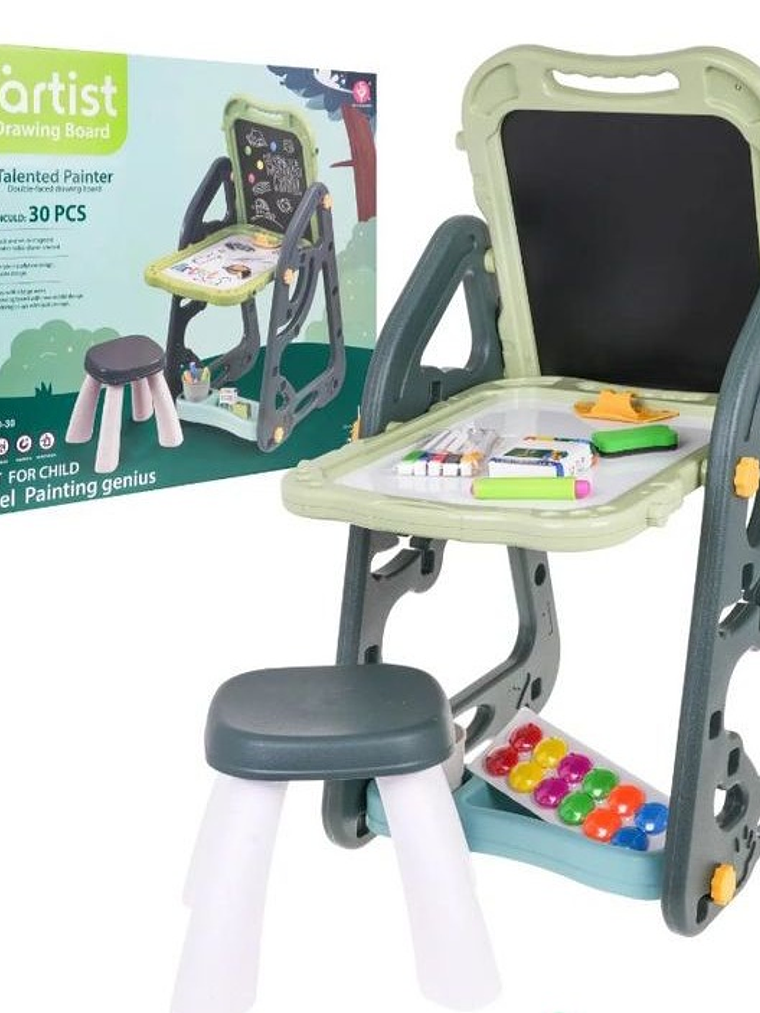 Pizarra 2 en 1 magnética/tiza  !Deja que la creatividad llegue mas allá! 1