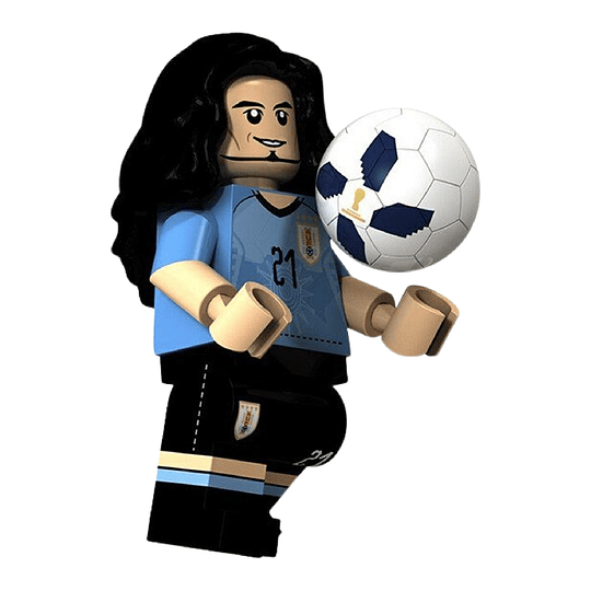 Set Fútbol Fifa Compatible Lego Messi Ronaldo Neymar Cavani