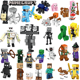 Minecraft Gran Set Compatible Lego Armables Creeper Steve