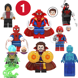 Set de Construcción Spiderman - Set [A] Compatible con LEGO