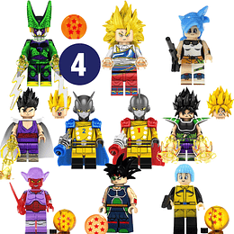 Set Dragon Ball Z Gt Super Compatible Lego Goku Vegeta Anime (Version 4)