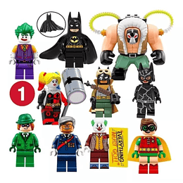 Set The Batman Compatible Lego Joker Gatúbela Pingüino Dc Versión 1