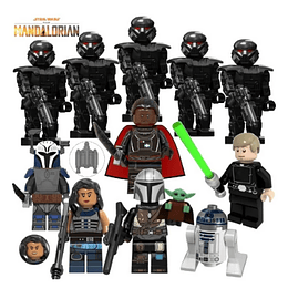 Set The Mandalorian Stars Wars Compatible Lego Dark Trooper Moff Gideon