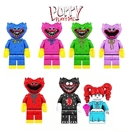 Set Poppy Playtime Compatible Lego Huggy Wuggy Missy Kissy