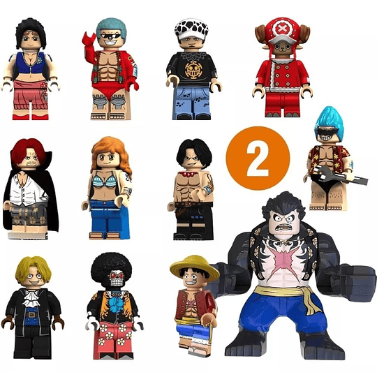 LEGO One Piece: Straw Hat Pirates by MisterrLokii on DeviantArt