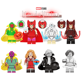 Set Wandavision Compatible Lego Avengers Bruja Escarlata Marvel