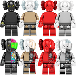 Set Kwas Oso Orejas Compatible Lego Juguetes Adorno Toys
