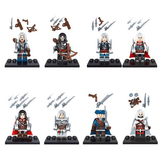 Set Assassin's Creed Compatible Lego Armable Video Juego Toy