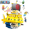 Submarino Polar Tang de One Piece - Set de Construcción Compatible con LEGO