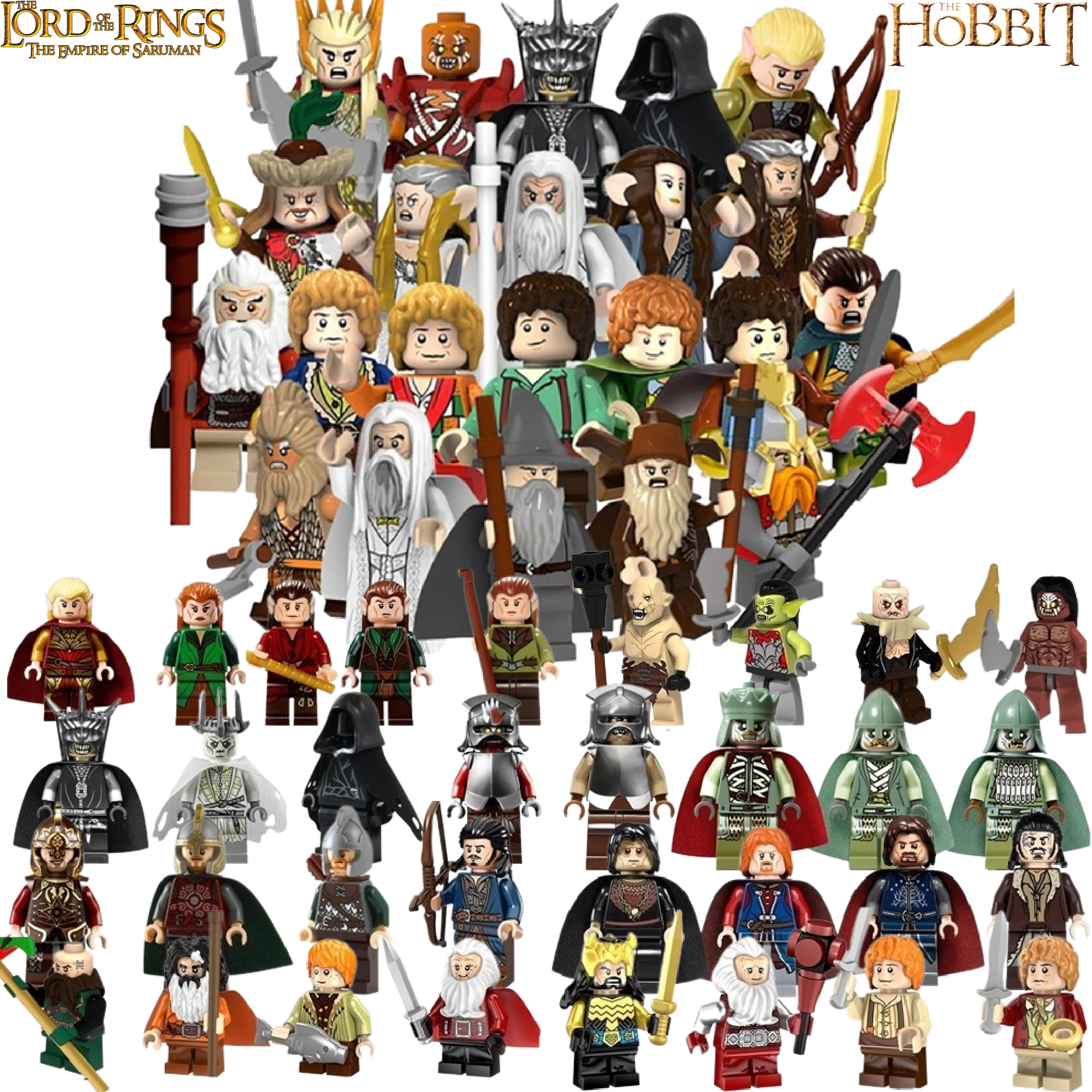 Lego Lord Of The Rings SeÃ±or Anillos Lego The Rings Personajes